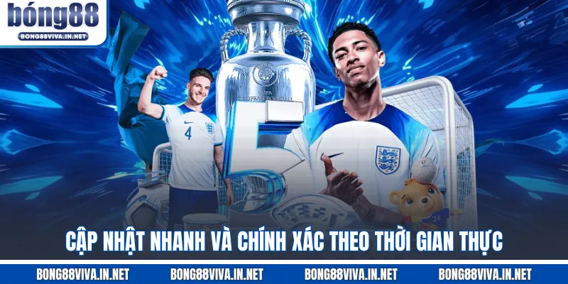 Cập nhật nhanh và chính xác theo thời gian thực